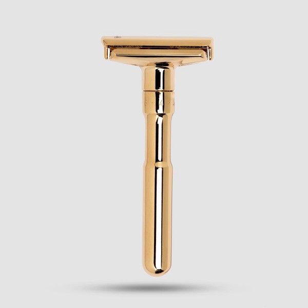 Safety Razor - Merkur Futur - Adjustable, Gold Plated (90 702 003)