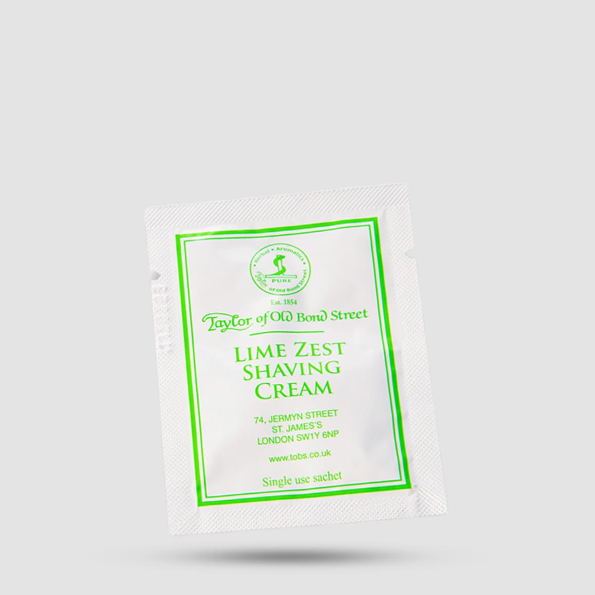 Shaving Cream - Taylor Of Old Bond Street - Lime Zest 5ml