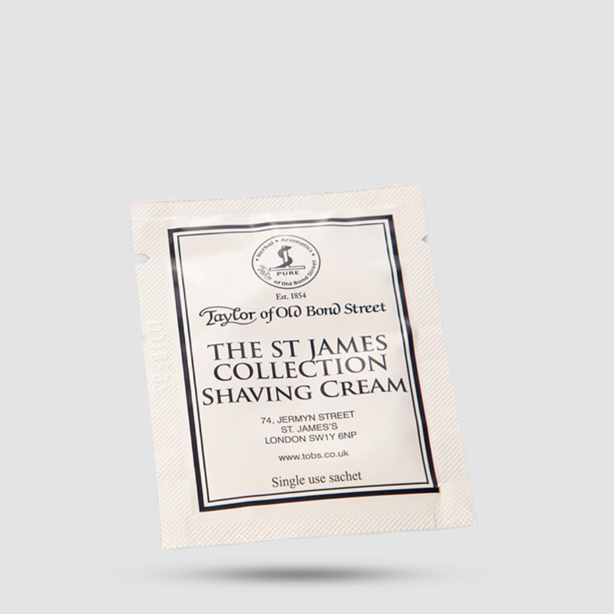 Κρέμα Ξυρίσματος - Taylor Of Old Bond Street - The St. James Collection 5ml