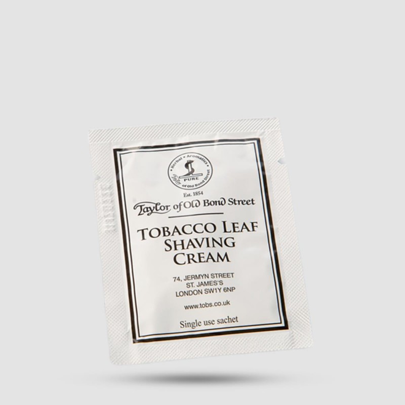 Shaving Cream - Taylor Of Old Bond Street - Tobacco Leaf 5ml