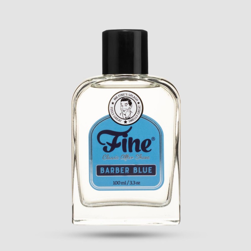 Aftershave Lotion - Fine - Barber Blue 100ml