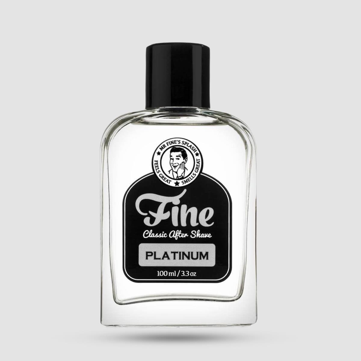 Aftershave Lotion - Fine - Platinum 100ml / 3.3oz