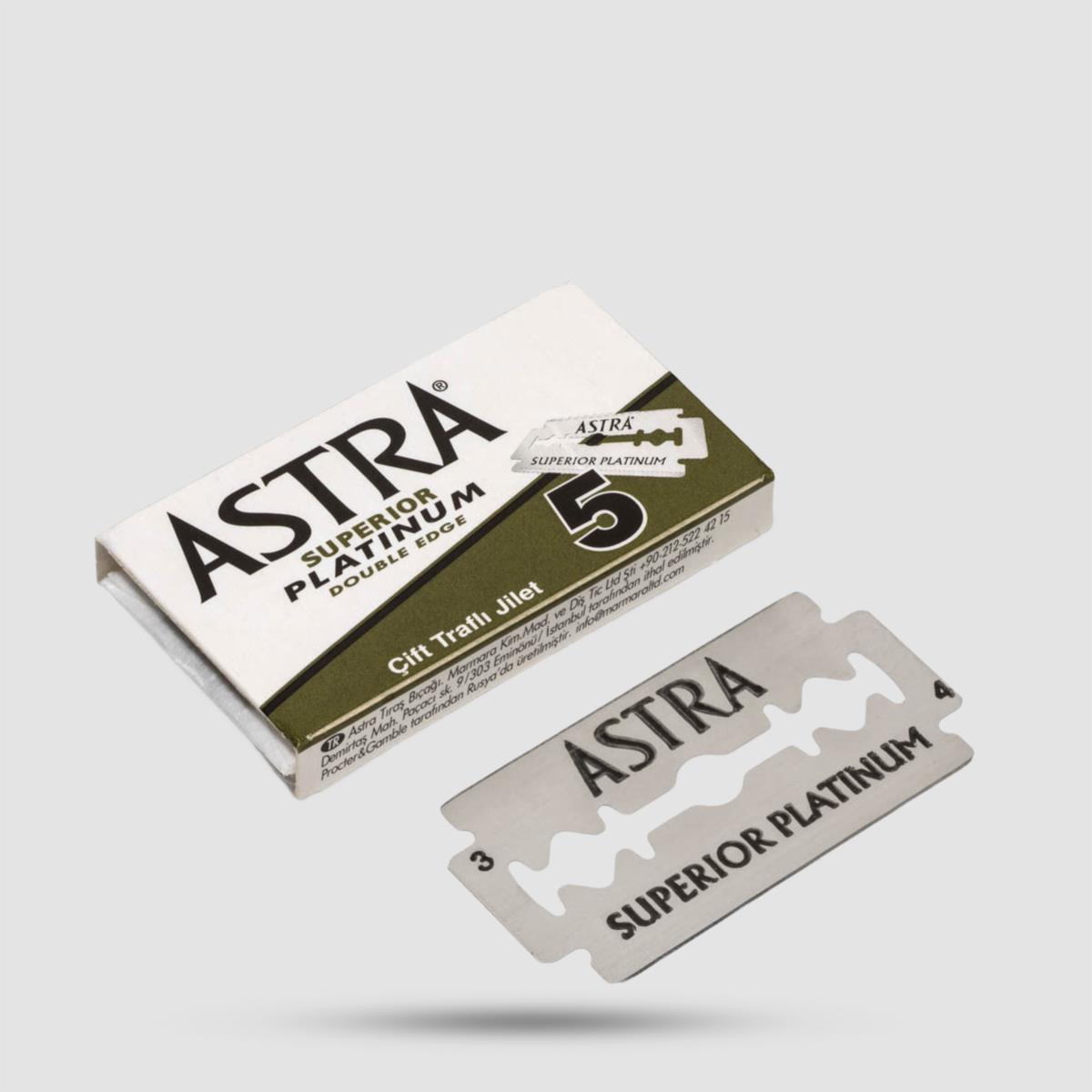 Razor Blades - Astra - Superior Platinum 1 X 5