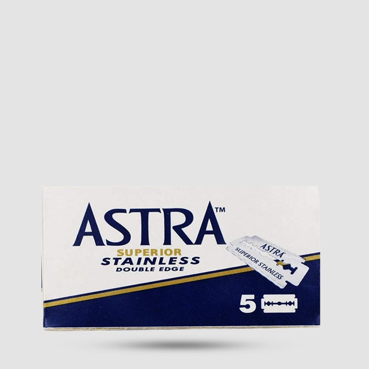 Razor Blades - Astra - Superior Blue Platinum 1 X 5