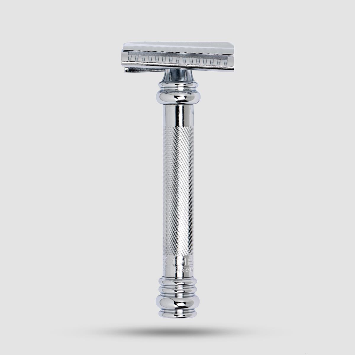 Safety Razor - Merkur Slant - 39c Barber Pole (39 001)