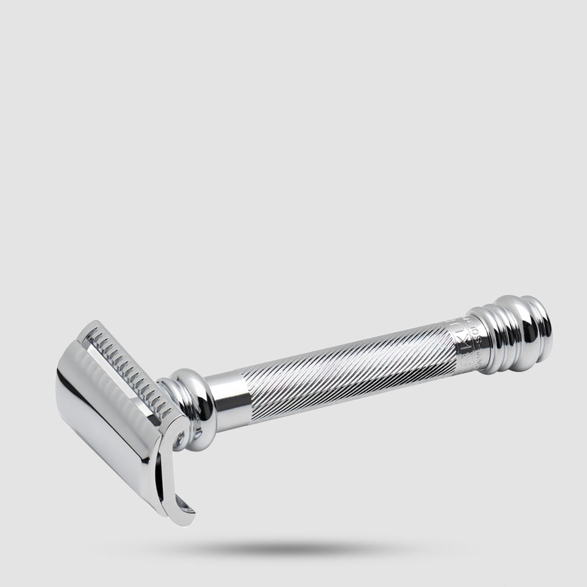 Safety Razor - Merkur Slant - 39c Barber Pole (39 001)