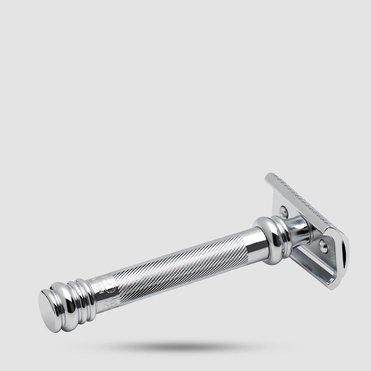 Safety Razor - Merkur Slant - 39c Barber Pole (39 001)