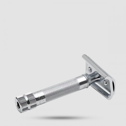 Safety Razor - Merkur Slant - 37c, Heavy Duty (37 001)