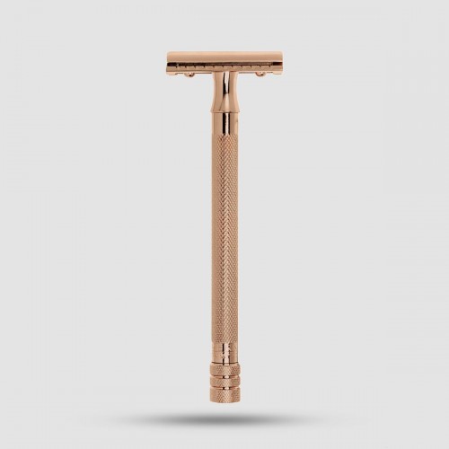 Safety Razor - Merkur Solingen - 24c Gold Closed Comb (90 24 003)