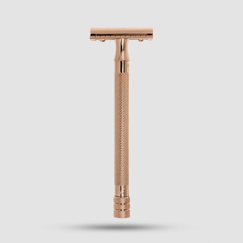 Safety Razor - Merkur Solingen - 24c Gold Closed Comb (90 24 003)