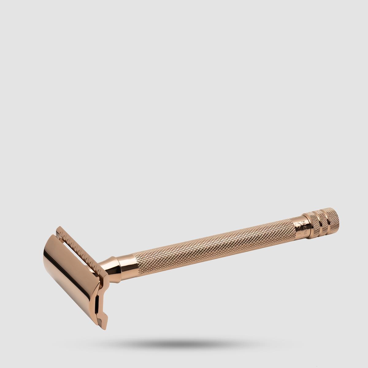 Safety Razor - Merkur Solingen - 24c Gold Closed Comb (90 24 003)