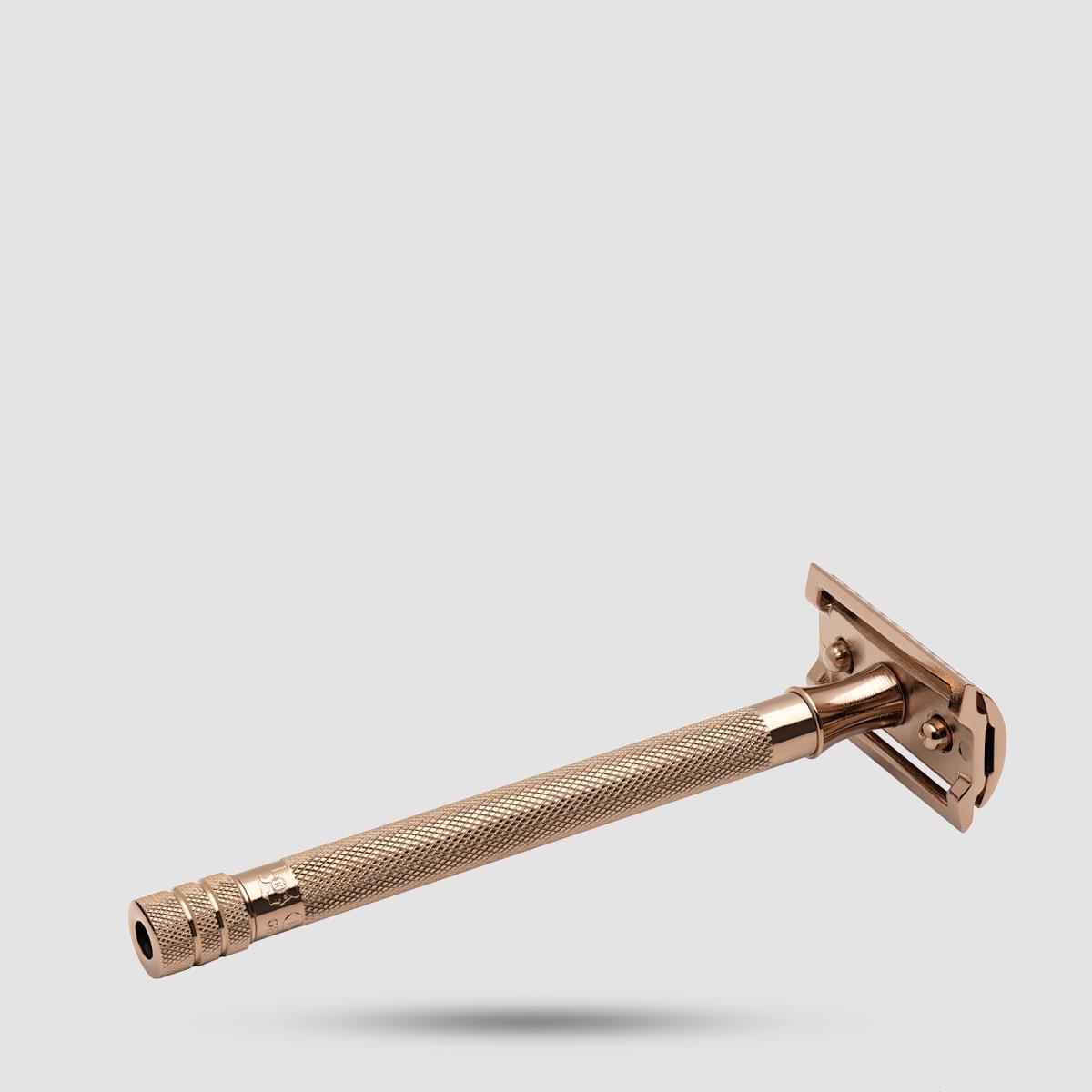 Safety Razor - Merkur Solingen - 24c Gold Closed Comb (90 24 003)