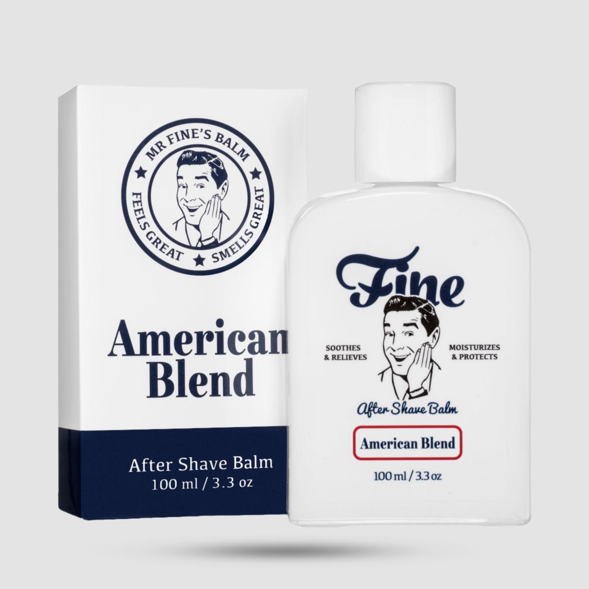 Aftershave Balm - Fine - American Blend 100ml / 3.3oz