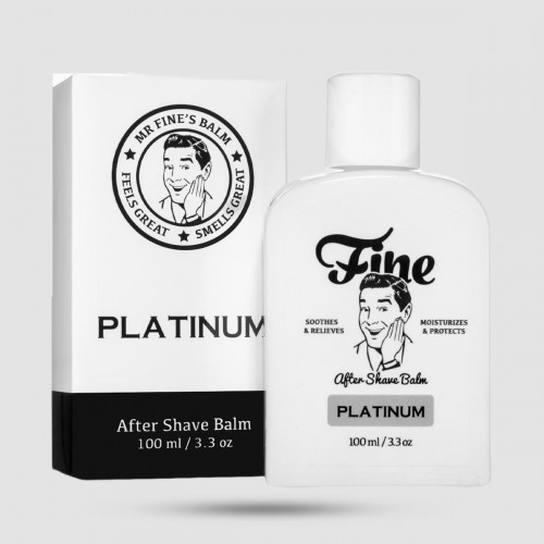 Aftershave Balm - Fine - Platinum 100ml / 3.3oz