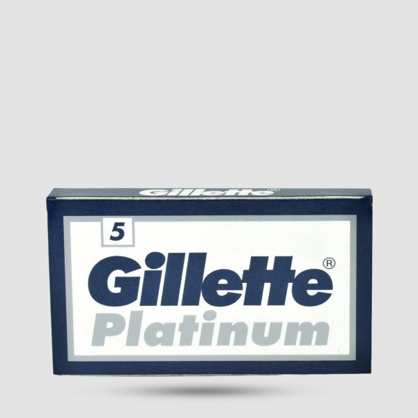 Ανταλλακτικές Λεπίδες Ξυρίσματος - Gillette - Platinum 1 X 5