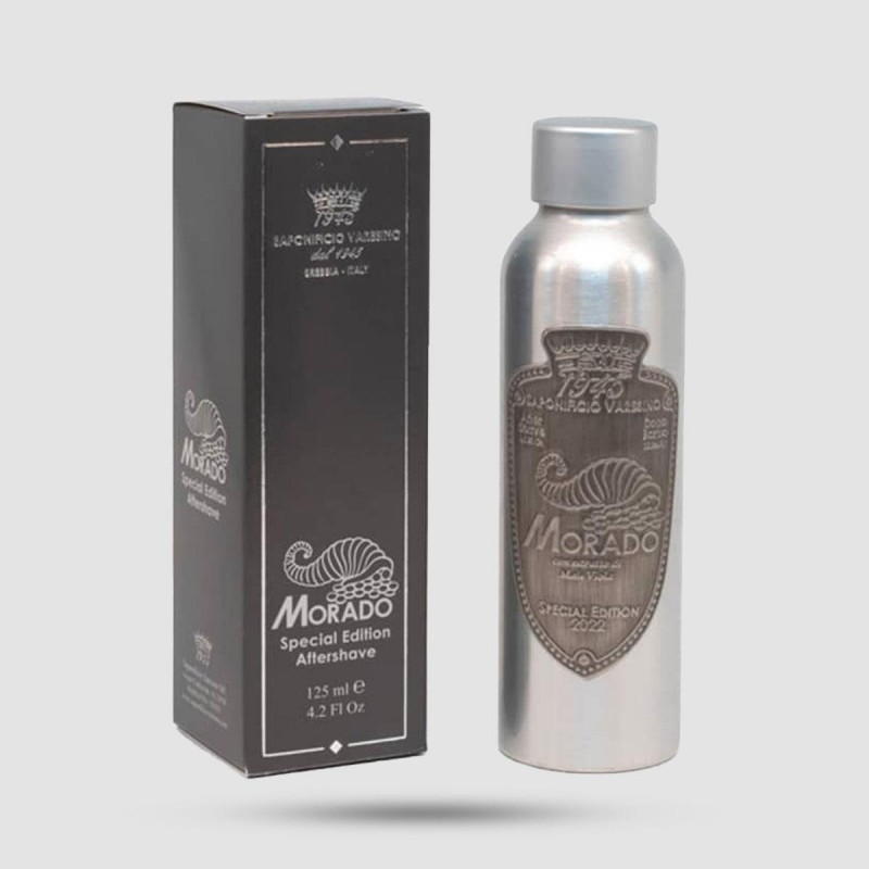 Aftershave Lotion - Saponificio Varesino - Morado - in aluminium bottle 125ml