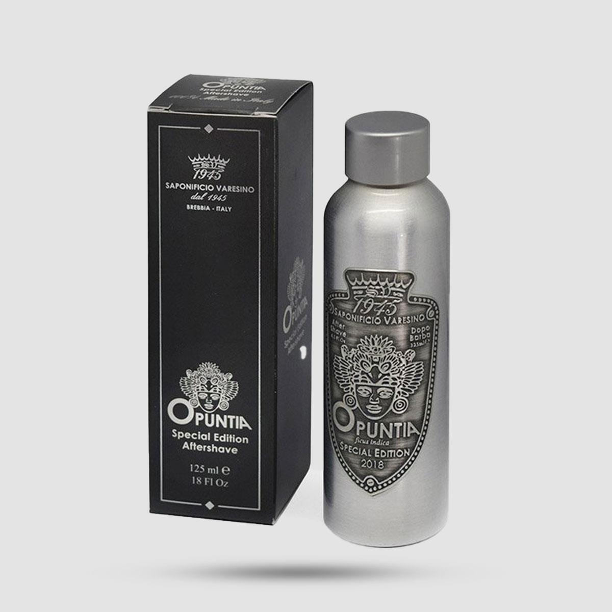 Aftershave Lotion - Saponificio Varesino - Opuntia - in aluminium bottle 125ml