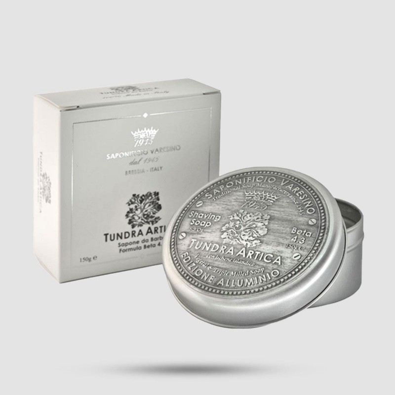 Shaving Soap - Saponificio Varesino - Tundra Artica in aluminium jar 150g