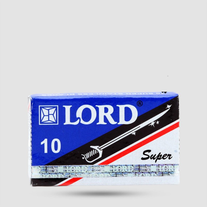 Ανταλλακτικές Λεπίδες Ξυρίσματος - Lord - Super Inox 1 X 10