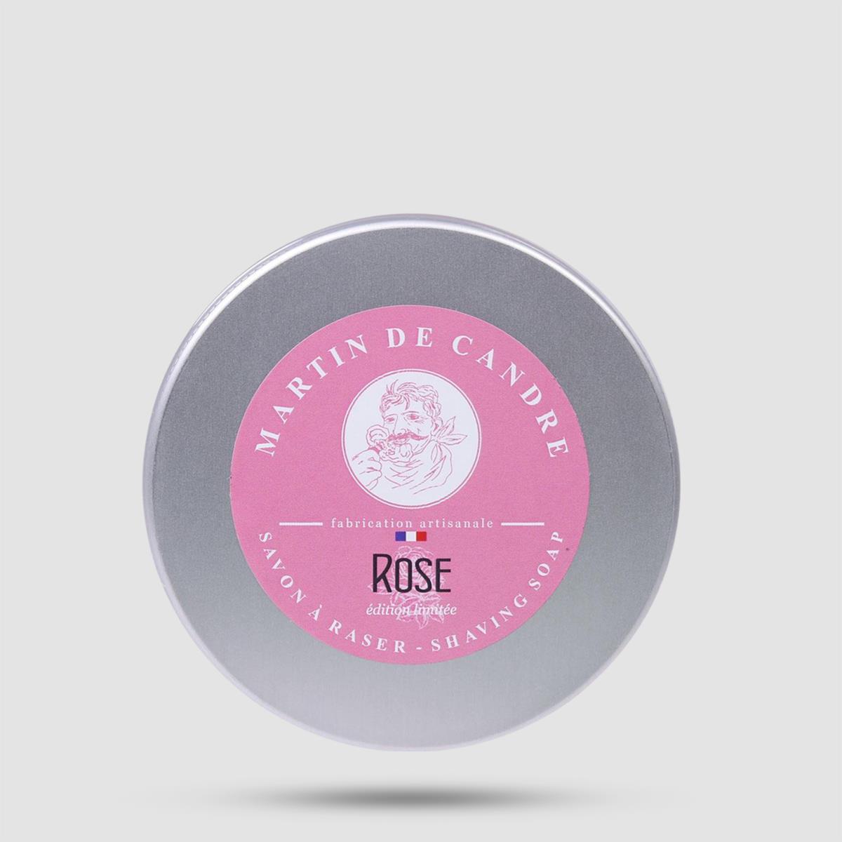 Shaving Soap - Martin de Candre - Rose 50g