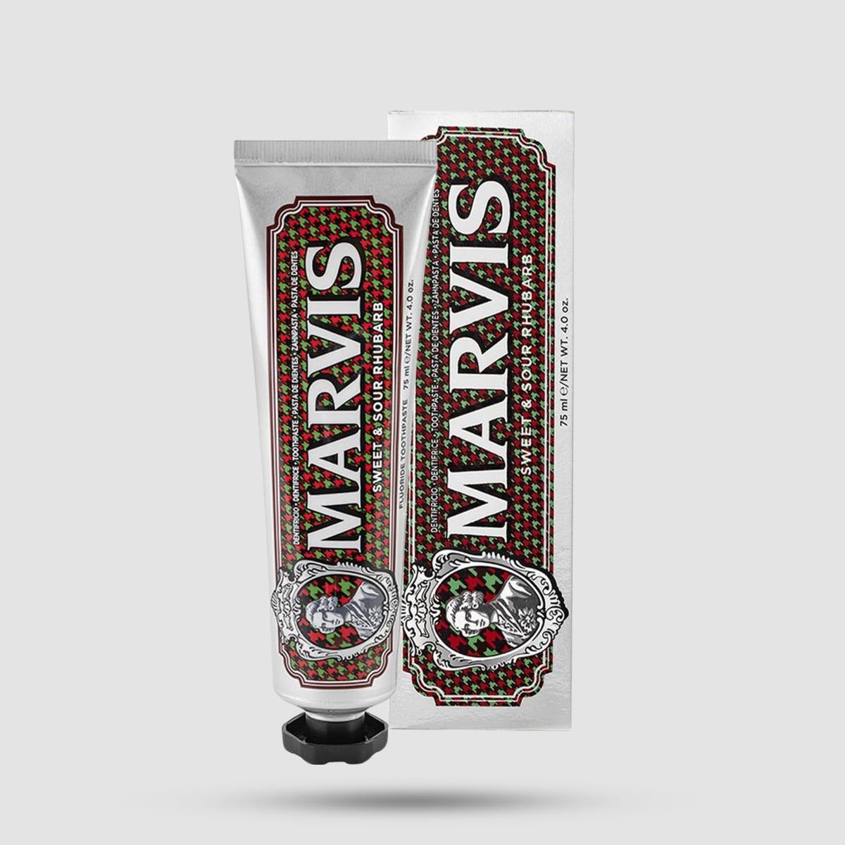 Toothpaste - Marvis - Sweet & Sour Rhubarb 75ml