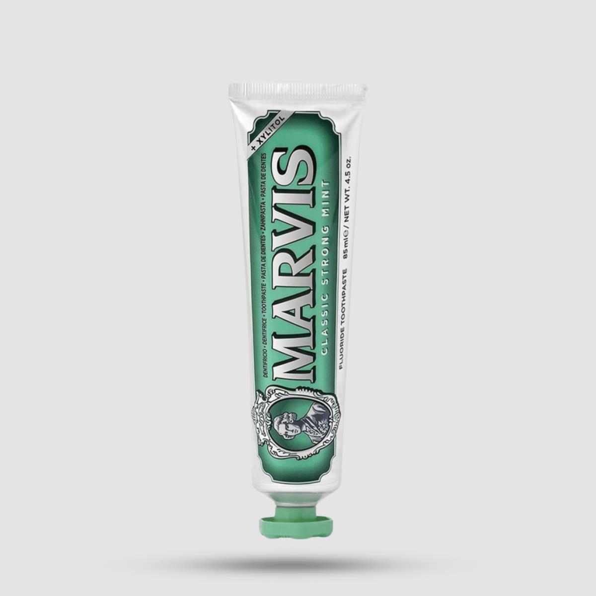 Toothpaste - Marvis - Classic Strong Mint + Xylitol 85ml