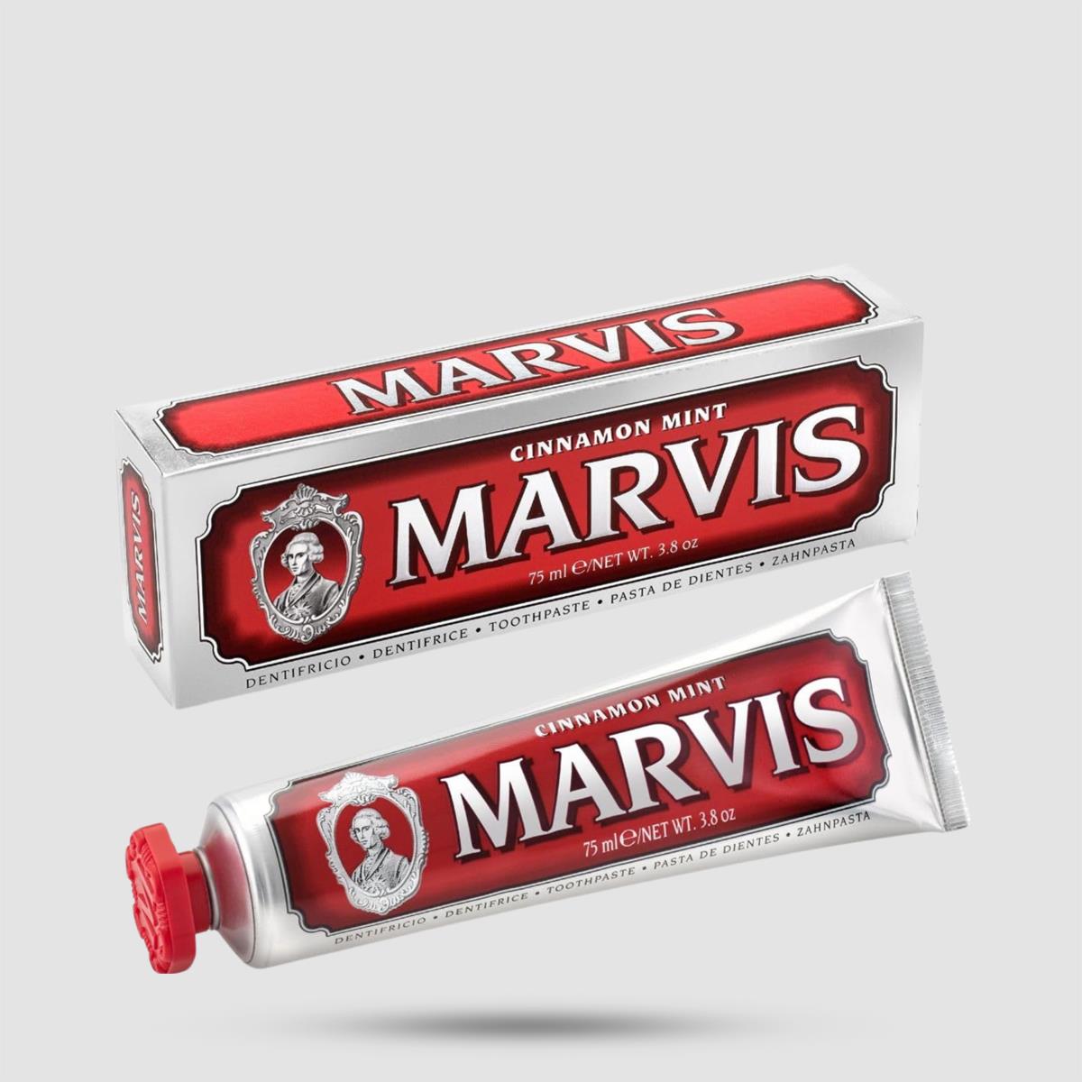 Toothpaste - Marvis - Cinnamon & Mint + Xylitol 85ml / 4.5oz