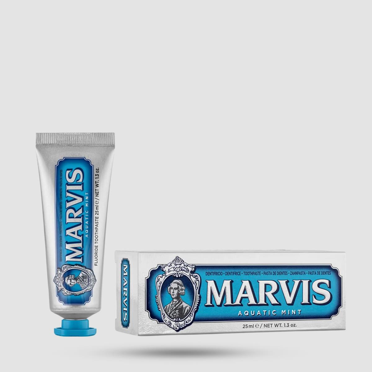 Toothpaste - Marvis - Aquatic Mint + Xylitol 25ml