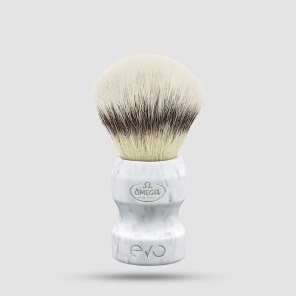 Synthetic Shaving Brush - Omega - Evo Marble Duca - E1858