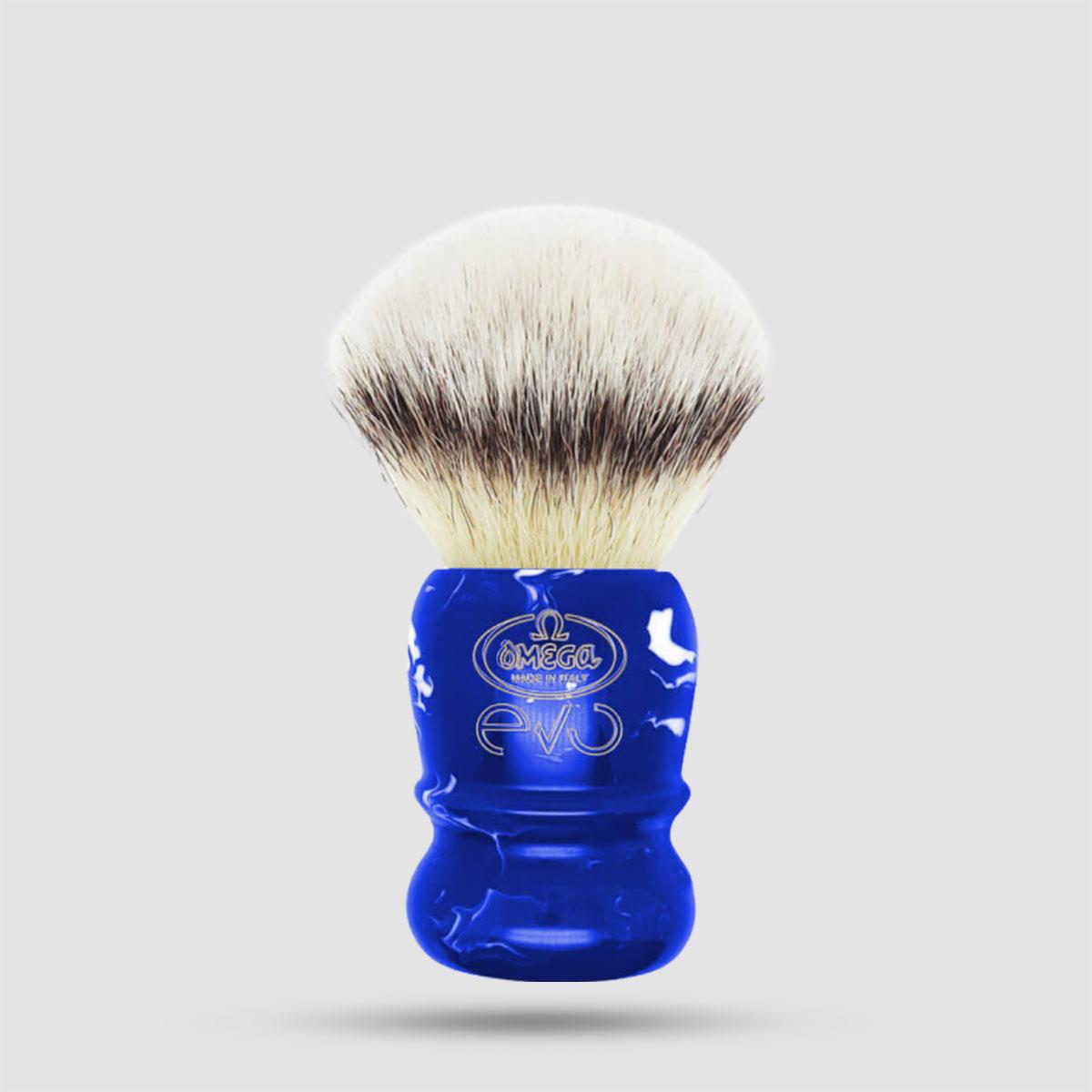 Synthetic Shaving Brush - Omega - Evo Special Sapphire- E1888