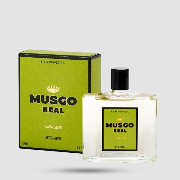 Aftershave Lotion - Musgo Real - Classic Scent 100ml / 3,4 fl.oz