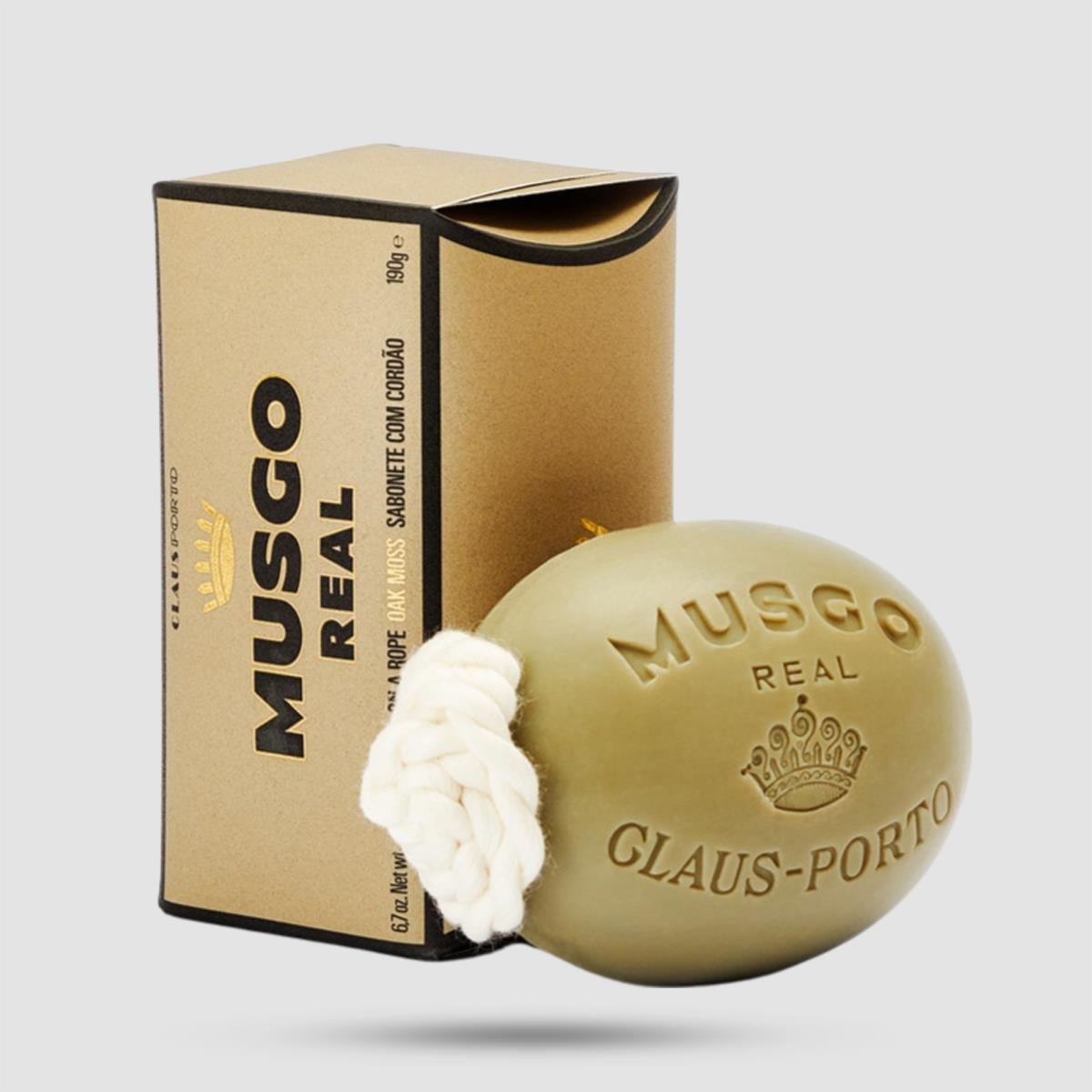 Soap On A Rope - Musgo Real - Oak Moss 190g / 6,7 oz.