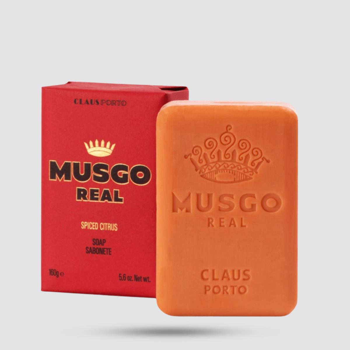 Men's Body Soap - Musgo Real - Spiced Citrus 160g / 5,6 oz.