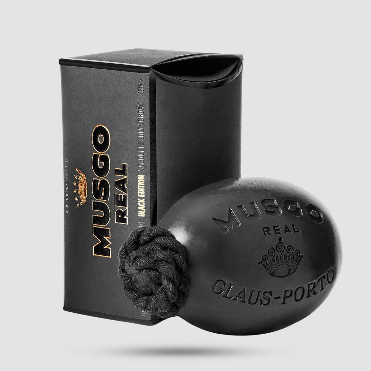 Soap On A Rope - Musgo Real - Black Edition 190g