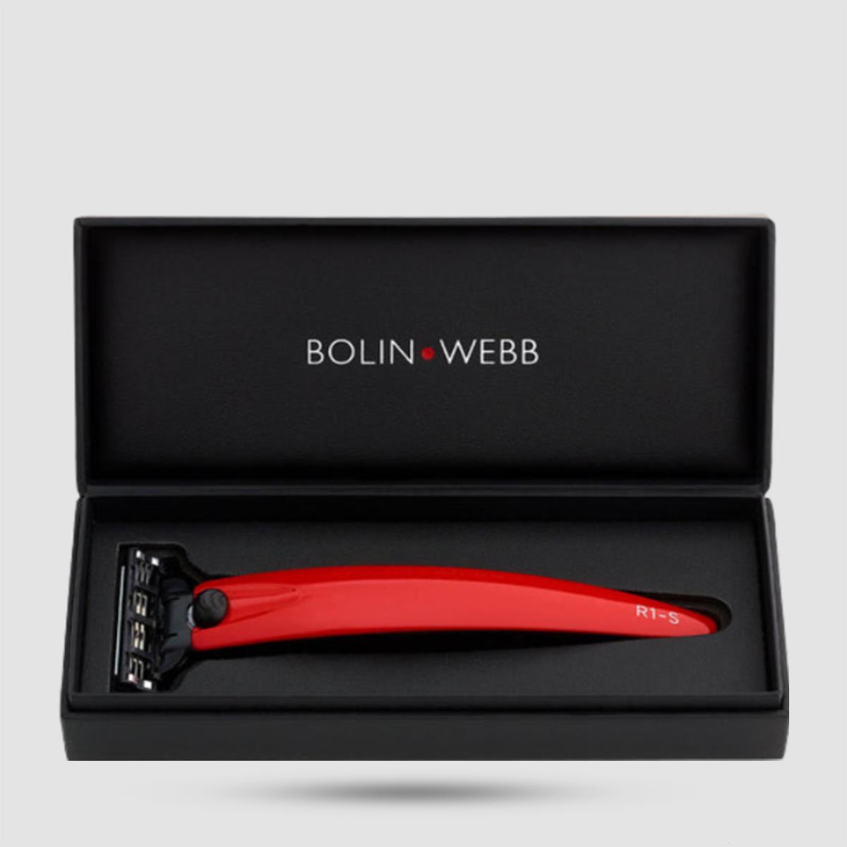 Ξυράφι 3 Λεπίδων Με Βάση - Bolin Webb - R1-S Monza Red