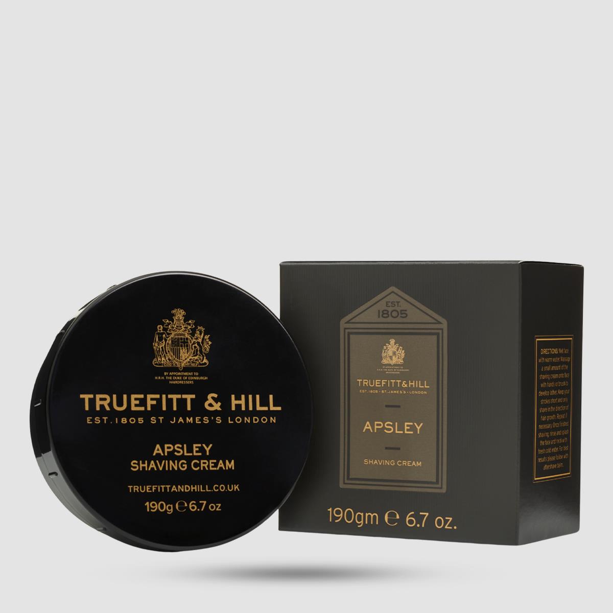 Κρέμα Ξυρίσματος - Truefitt And Hill - Apsley 190g / 6.7oz