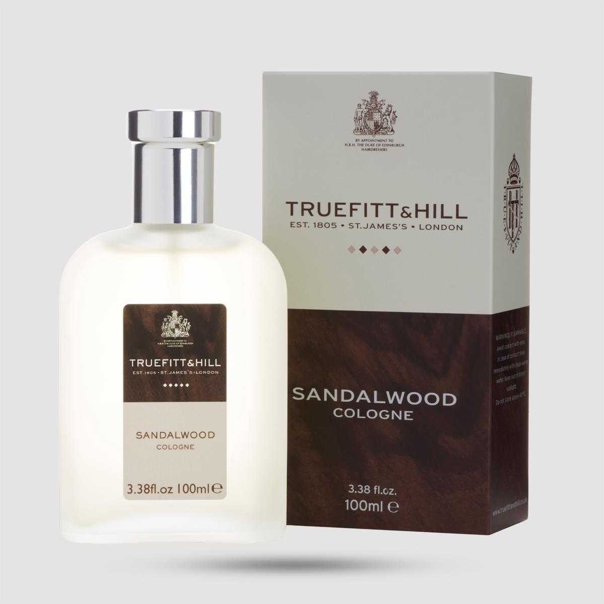 Eau De Cologne - Truefitt And Hill - Sandalwood 100ml