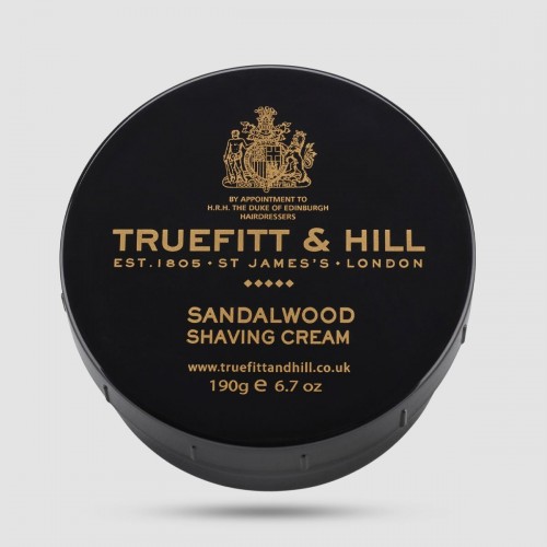 Shaving Cream - Truefitt And Hill - Sandalwood 190g / 6.7oz