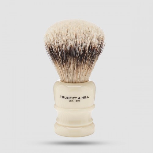 Shaving Brush - Truefitt And Hill Wellington - Super Badger, Ivory