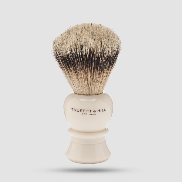 Shaving Brush -  Truefitt And Hill Regency - Super Badger, Faux Ivory