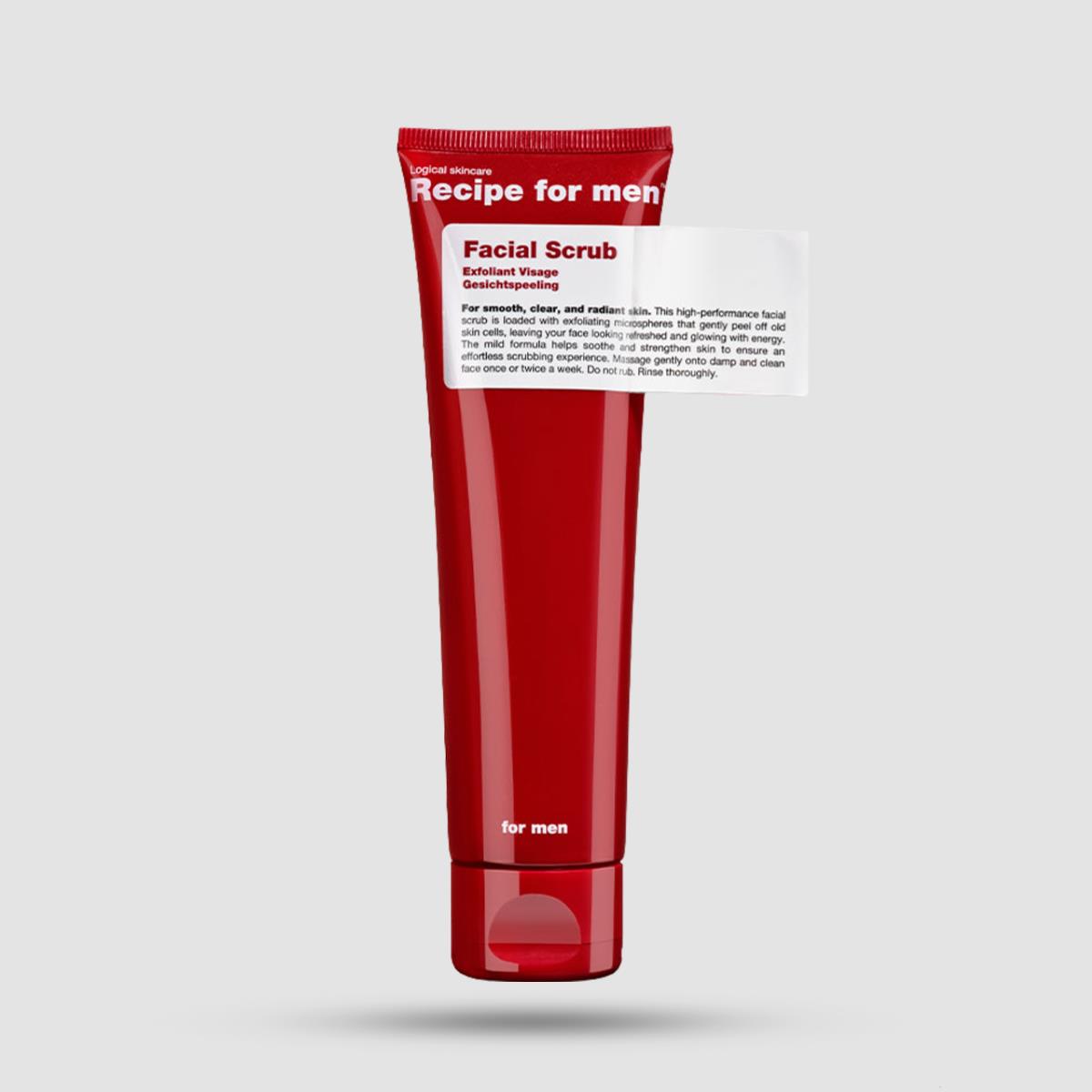 Scrub Προσωπου - Recipe For Men - 100ml / 3.4oz