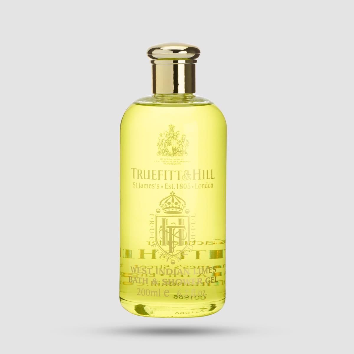 Bath And Shower Gel - Truefitt And Hill - West Indian Limes 200ml