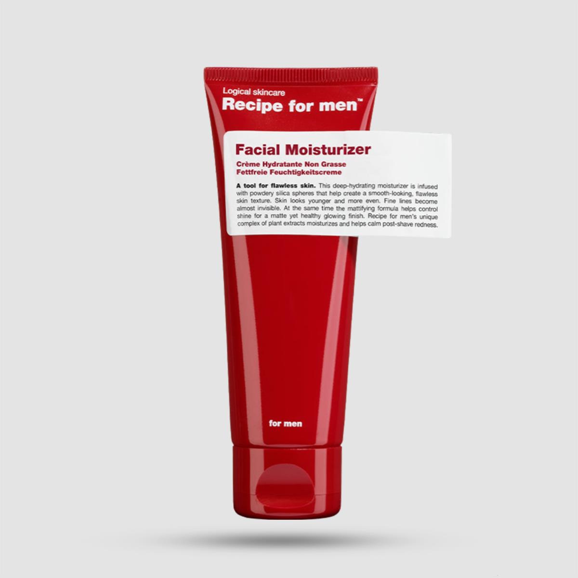 Recipe for Men Facial Moisturizer σουηδική φόρμουλα με υαλουρονικό οξύ