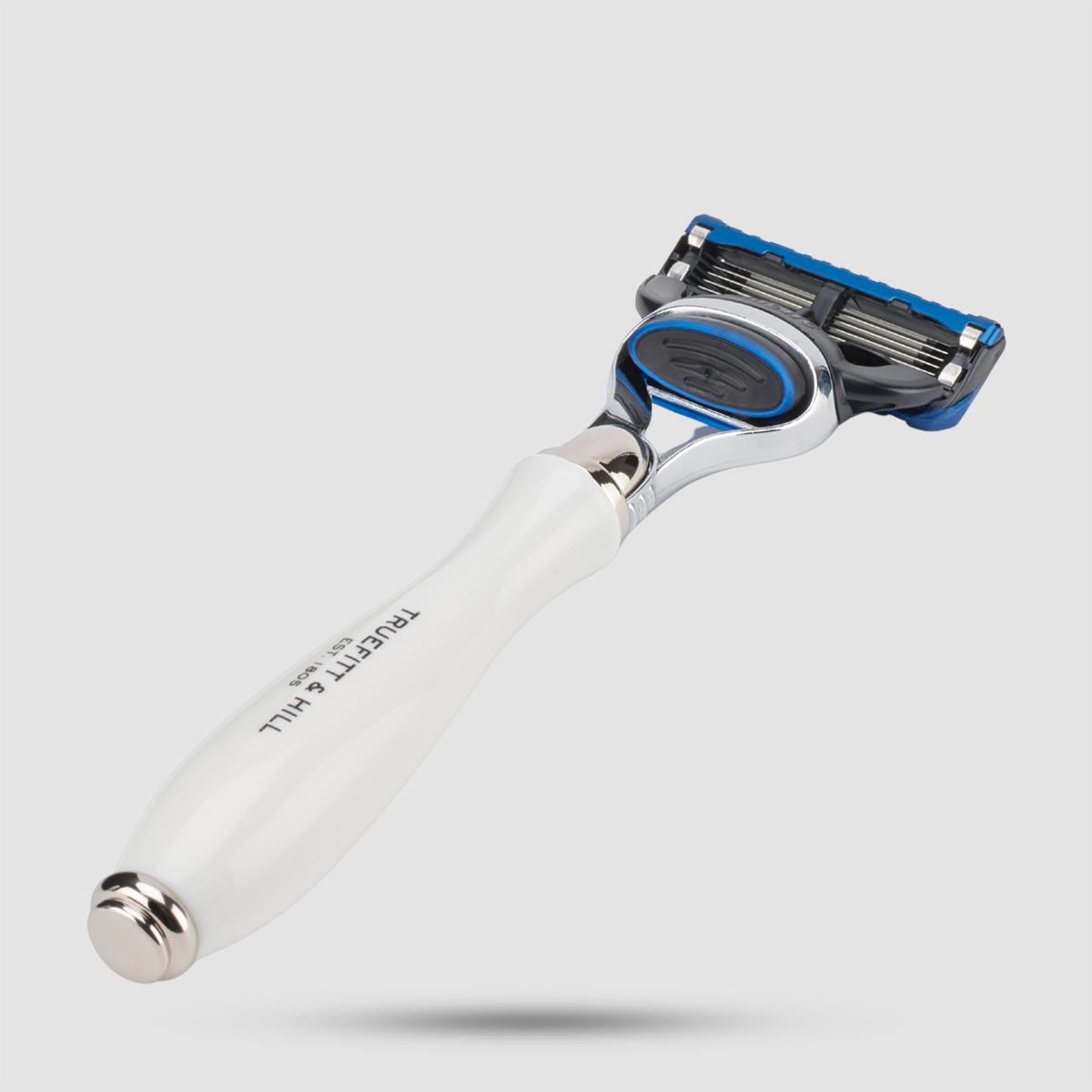 5-blade Razor - Truefitt And Hill Wellington - Porcelain