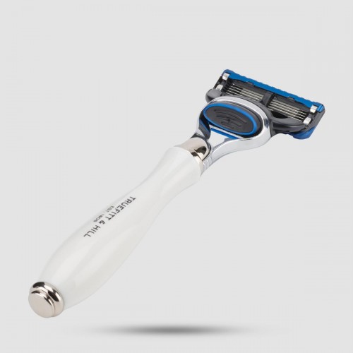 5-blade Razor - Truefitt And Hill Wellington - Porcelain