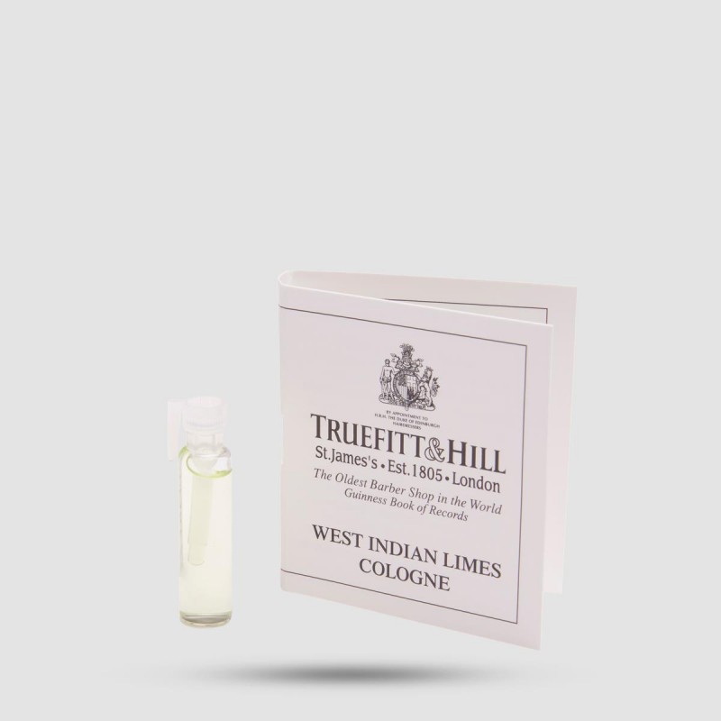 Eau De Cologne - Truefitt And Hill - West Indian Limes Sample 1,5ml