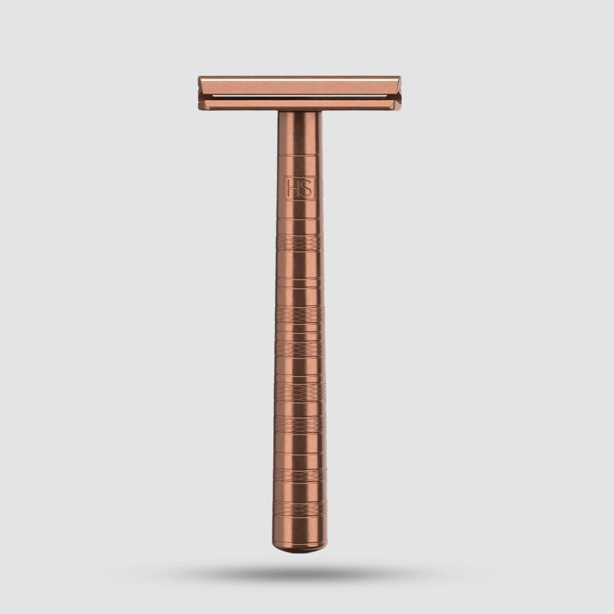 Safety Razor - Henson Shaving - 2.0 Copper Aluminum Mild