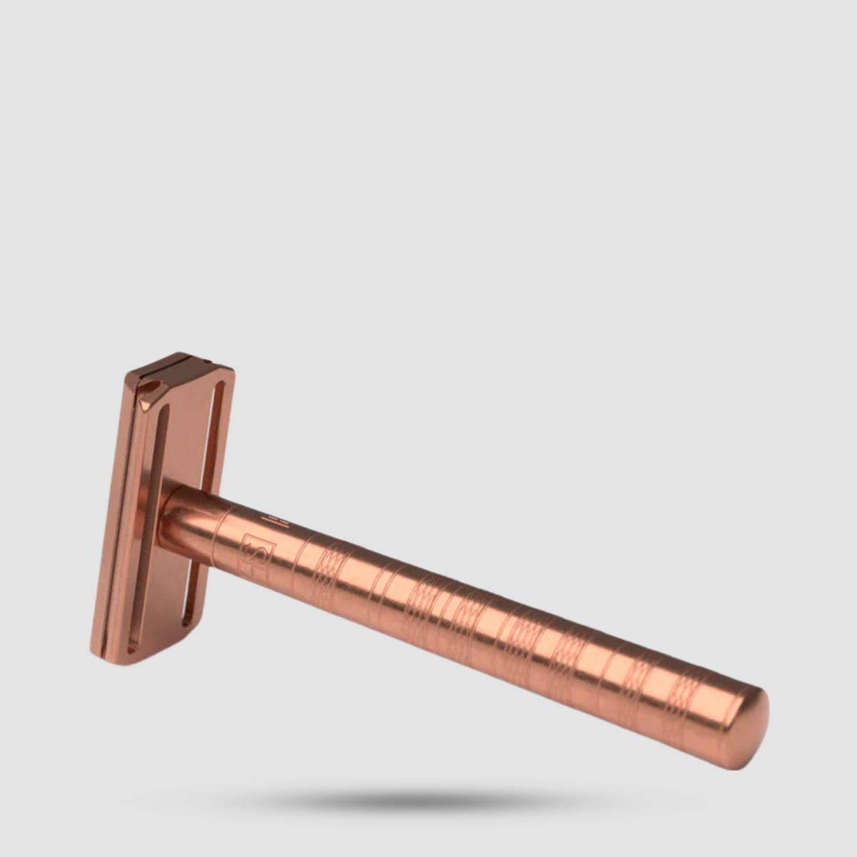 Safety Razor - Henson Shaving - 2.0 Copper Aluminum Mild