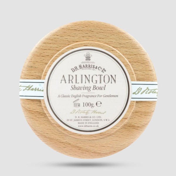 Σαπούνι Ξυρίσματος Σε Ξύλινο Μπολ - D. R. Harris - Arlington 100g