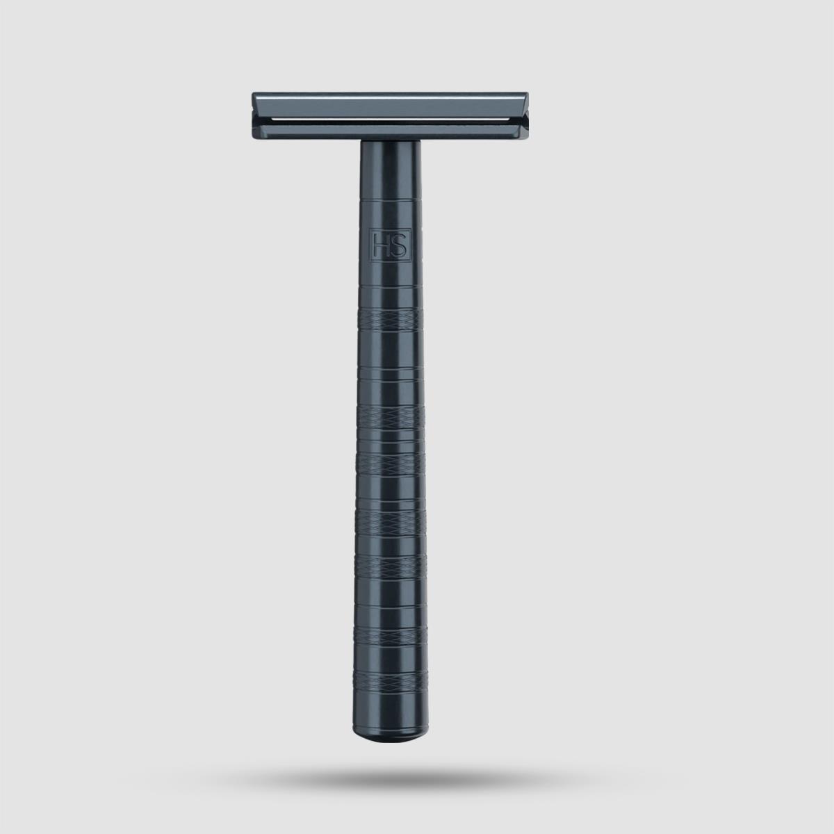 Safety Razor - Henson Shaving - 2.0 Grey Aluminum Agressive